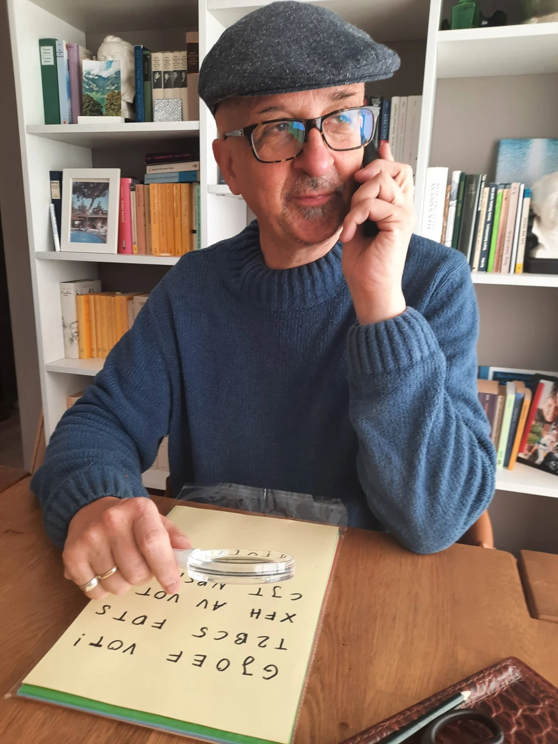 Rent a Poet - ein Dichter beim Brainstorming
